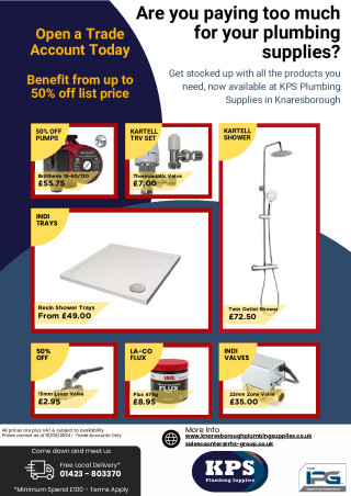 Save On Plumbing Essentials Sep 01